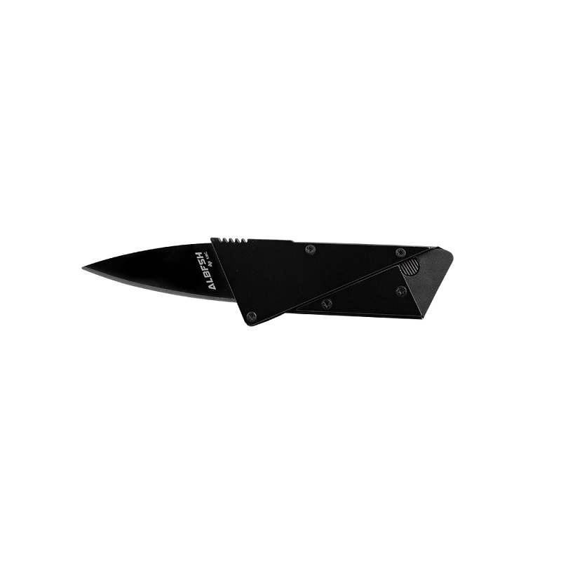 Canivete Modelo Cartão KMC Black Albatroz