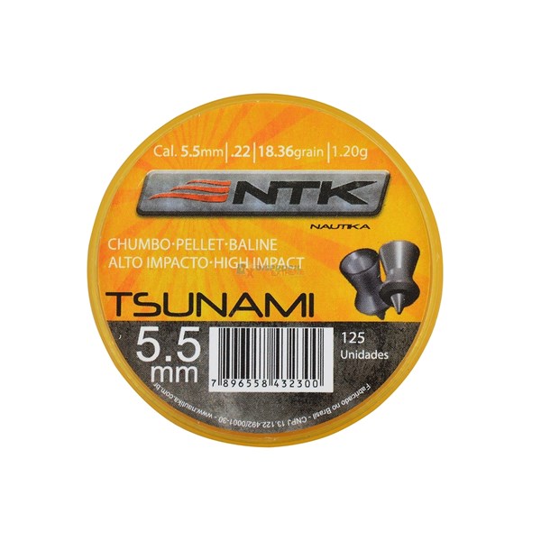 Chumbinho Tsunami 5.5mm NTK