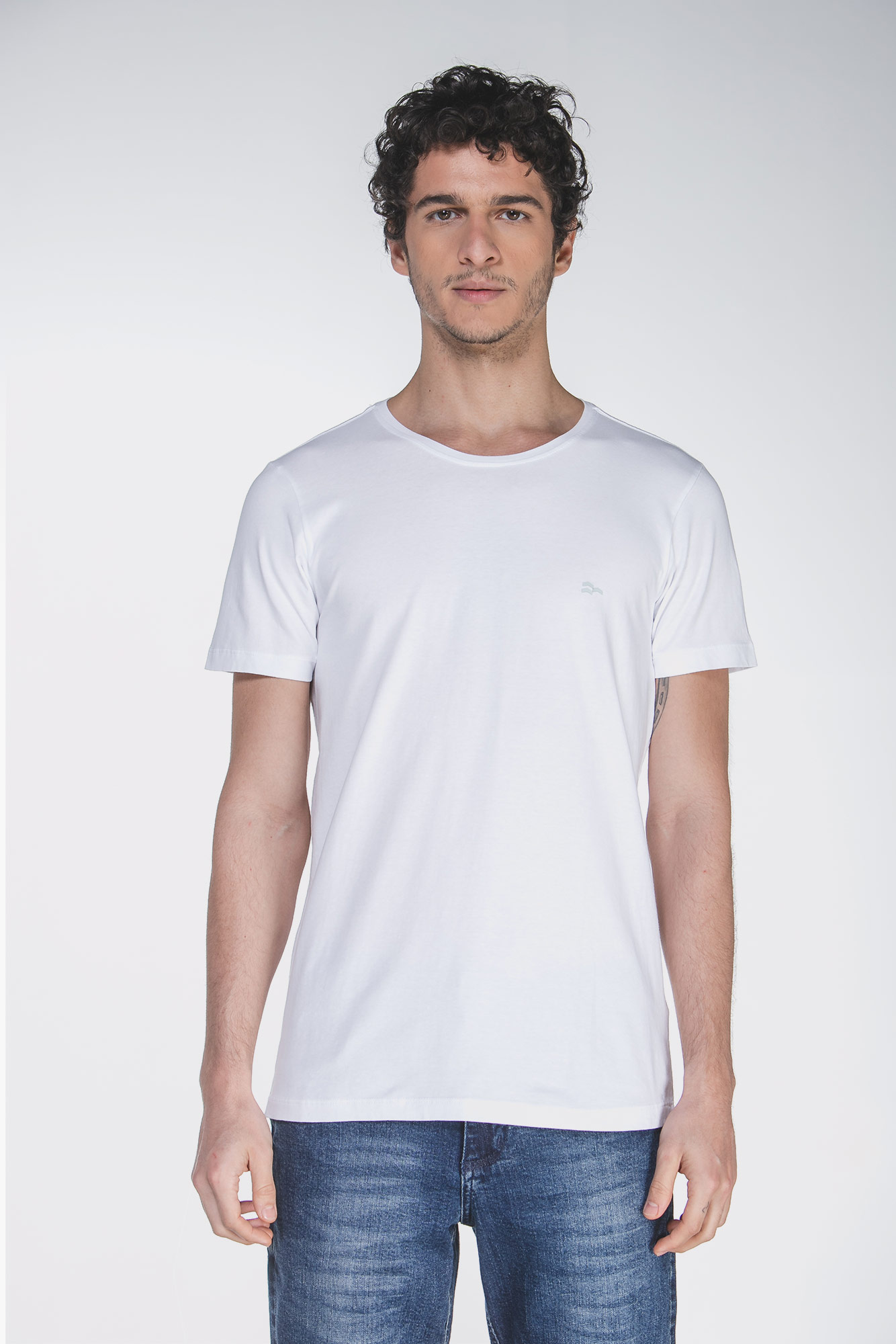 Camiseta Basic Egypt Branco/Branco