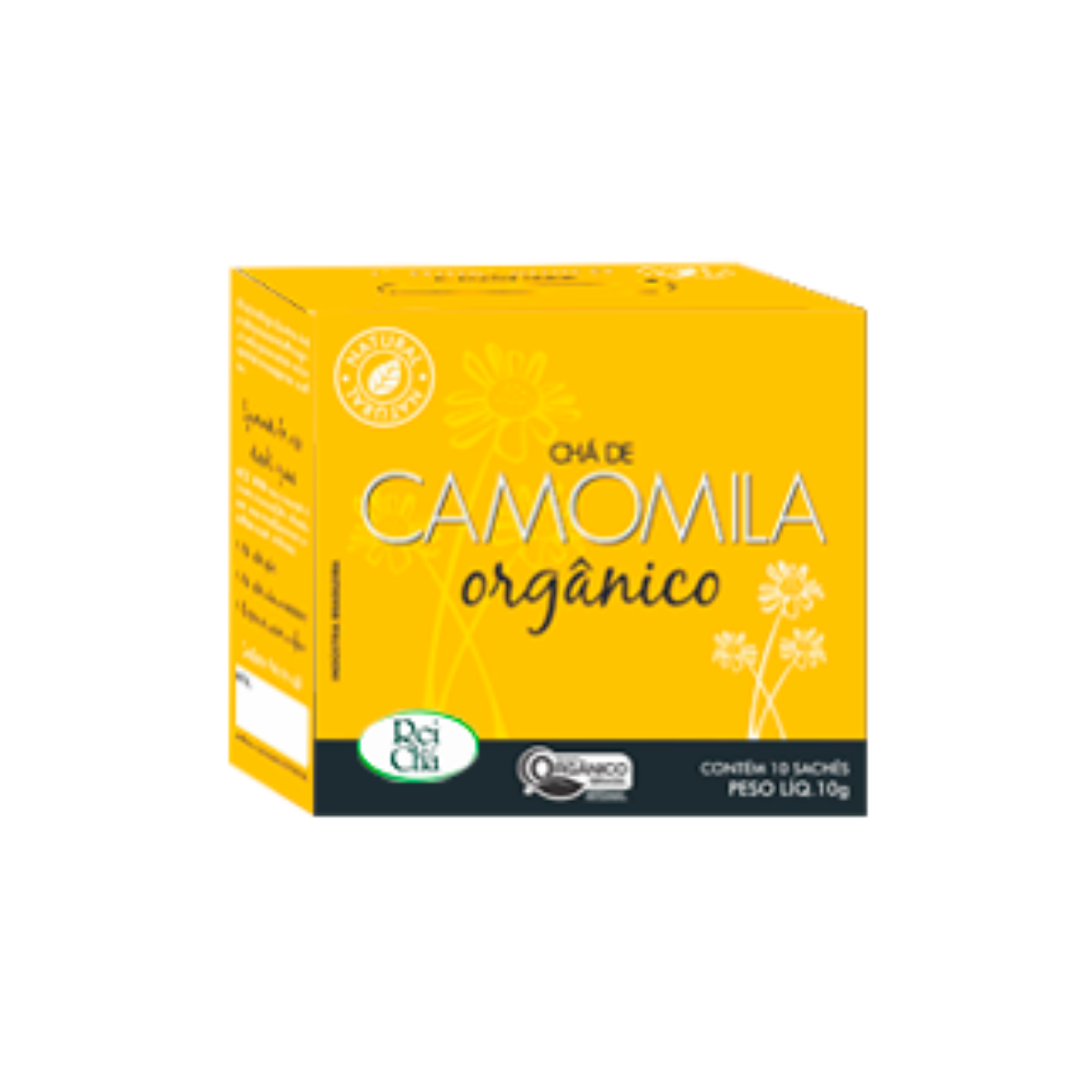 Chá de Camomila Orgânico 10 x 1g - Campo Verde