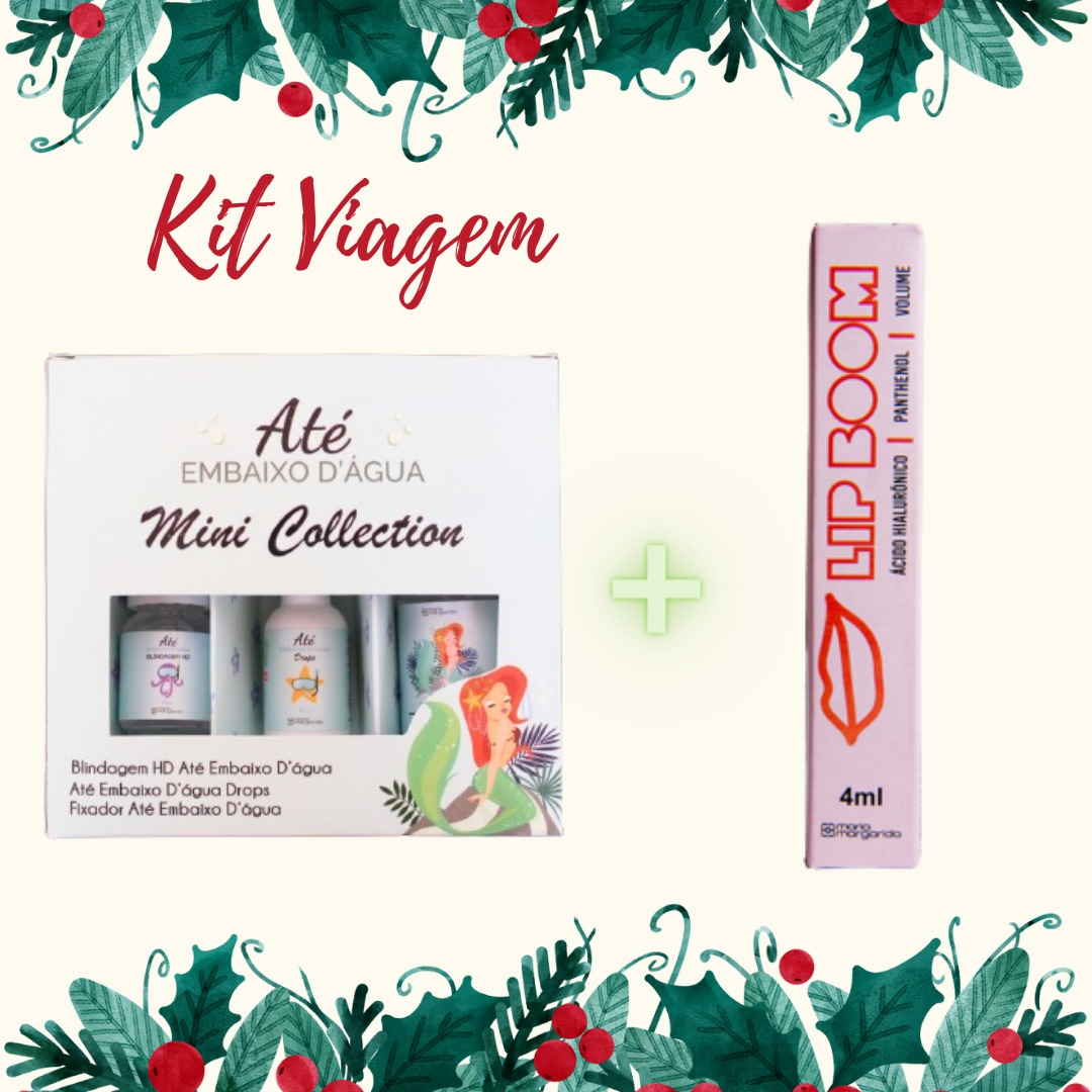 KIT - Viagem (Mini kit + Lip Boom)