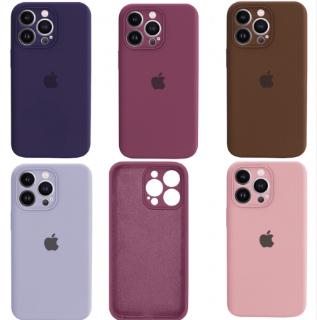 Silicone Aveludada e Proteção de Câmera - iPhone 14, 14 Pro e 14 Pro Max