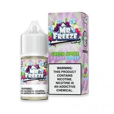 Green Apple Grape Frost Salt 30ML - Mr. Freeze E-Liquid