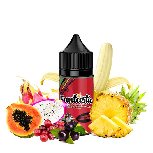 Tropical Fruit & Mixed Berries Salt 30ML - Fantastic Juice Tropical