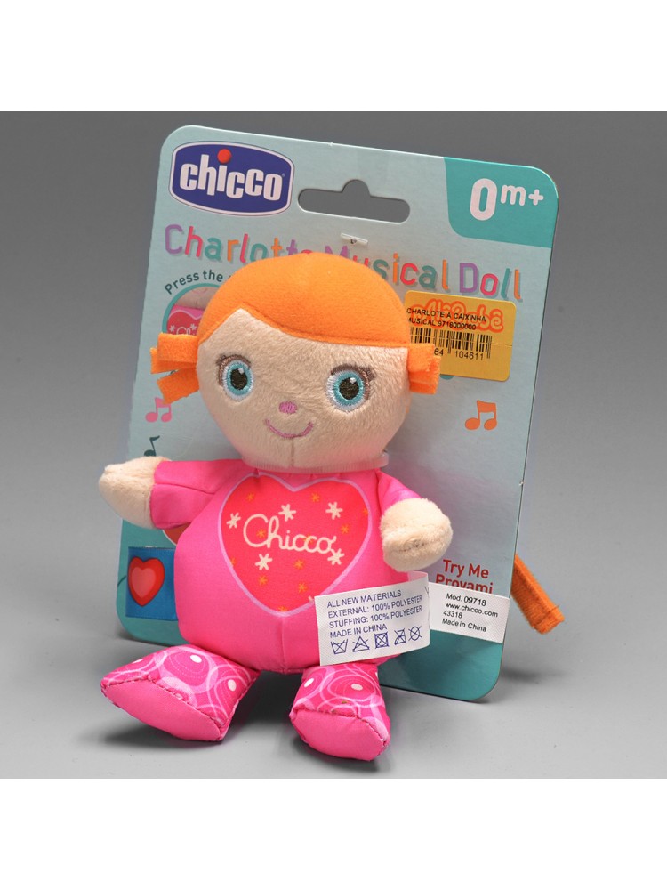 Bonequinha Chicco Charlotte Musical Doll 0M