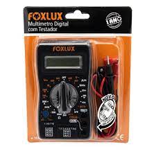 Multímetro Digital Com Testador FOXLUX