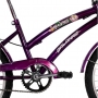 Bicicleta Feminina Aro 20 com cestinha Susi Violeta