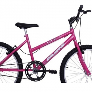 Bicicleta Feminina Aro 24 Life Cor Pink 