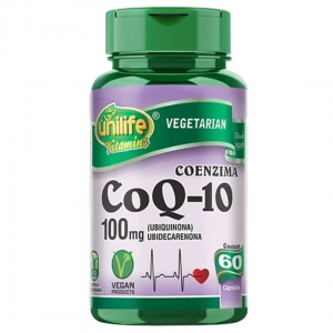 Coenzima Ubiquinona CoQ-10 Vegano 60 cáps 100mg