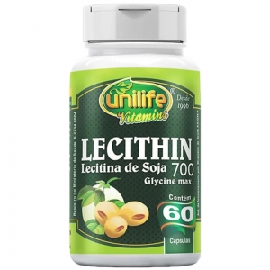 Lecitina de Soja - Lecithin 60 cápsulas de 700mg