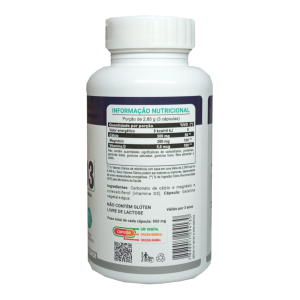 Vitamina D3 Cálcio e Magnésio Ósteo Procalcium Kit com 3 frascos