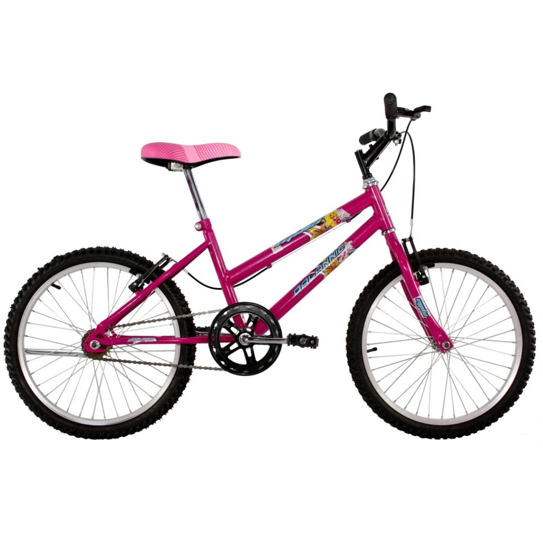 Bicicleta Feminina Aro 20 Milla cor Pink