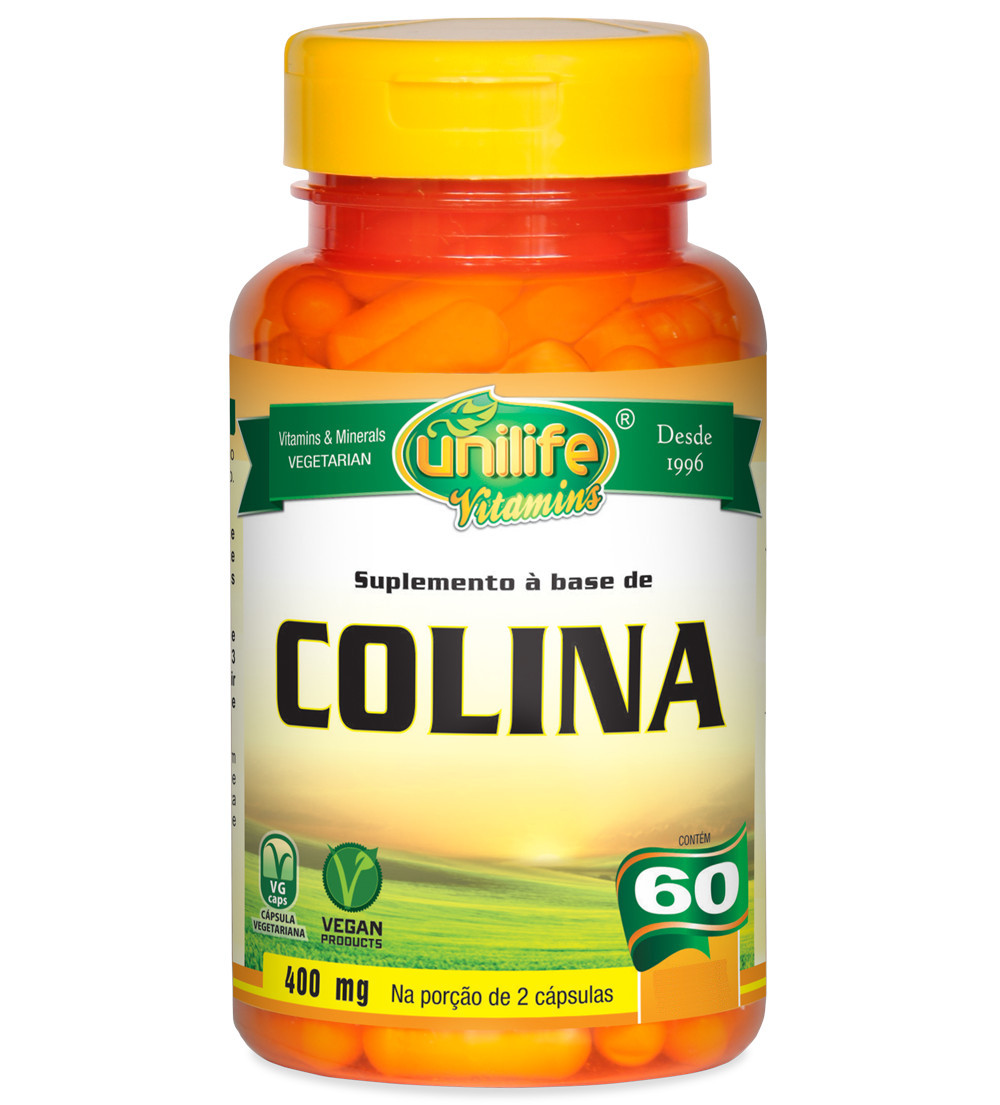 Colina Vitamina B8 60 cápsulas