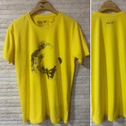 Camiseta T-Shirt  Kitesurf Nuvem Peito  Amarelo