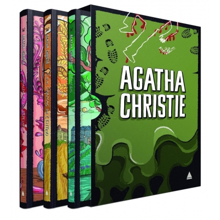 Colecao Agatha Christie - Box 4 Maldição Espelho -nemesis Cem Gramas Centei