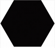 Revestimento Hezagonal Black 22,8 Ceral  (CX 1,02M2)