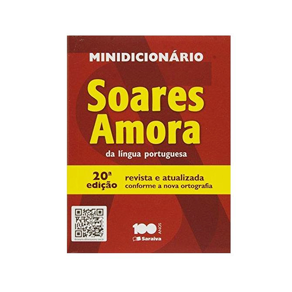 Livro Dicionário Português Soares Amora