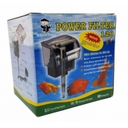 Filtro Hang-On Power Filter 120 120L/h Até 30 Litros 220V