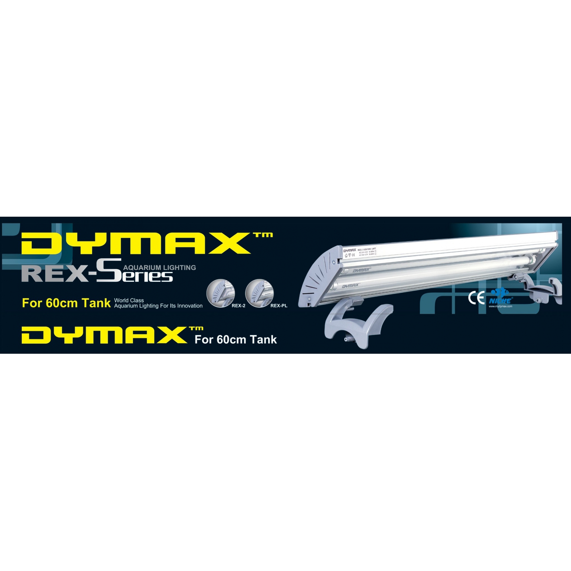 Dymax Luminária Pl Rex-Pl (1X 55W) 60cm 110V