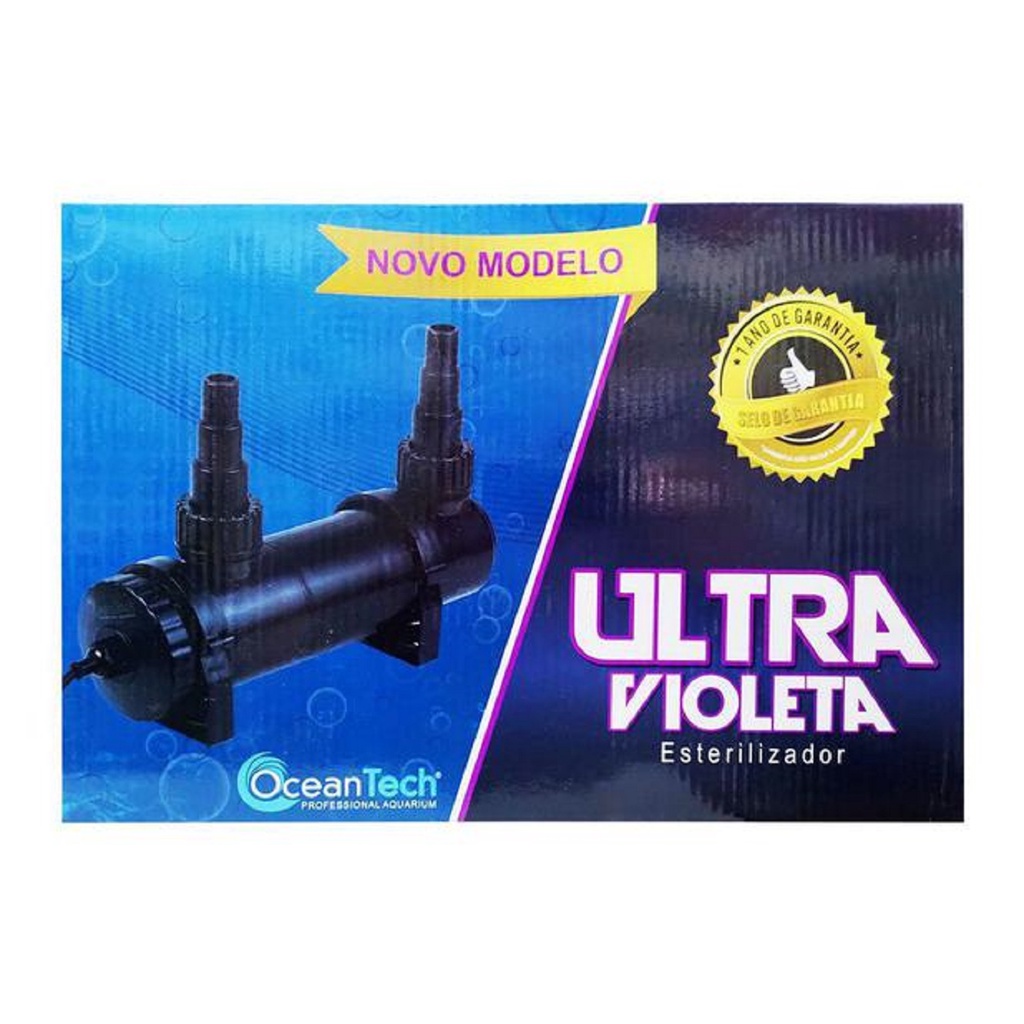 Filtro UV PU 9W 220v Ocean Tech 4000l/h