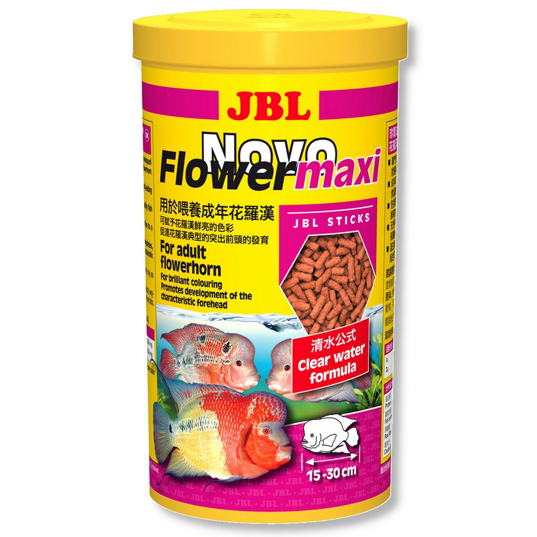 Ração Para Peixe Novo Flower Maxi 1l 440g JBL