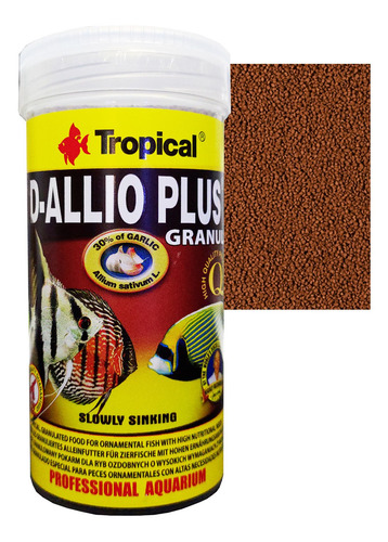 Ração Tropical D-allio Plus Granulat Ração Com Alho