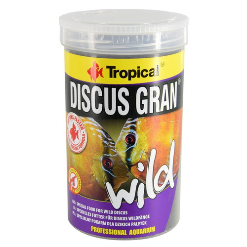 Ração Tropical Discus Gran Wild - Disco Selvagem
