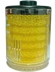 Refil Esponja Filtrante Amarela C/ Copo - Boyu sp I, II, II