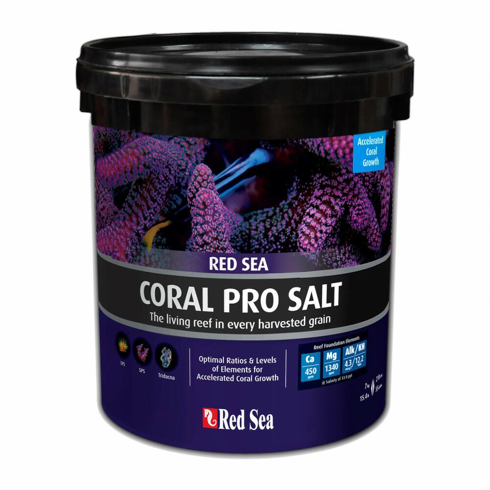 Sal Marinho Red Sea Salt Coral Pro Balde De 7kg Faz Ate 210l