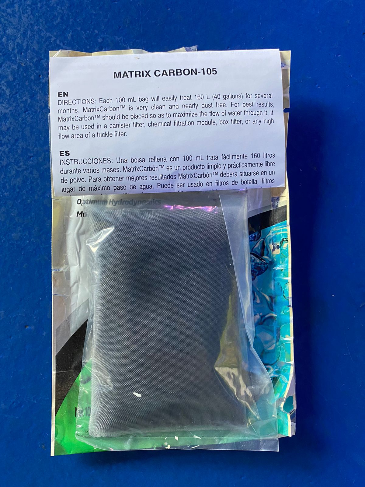 Seachem MatrixCarbon 100ml Carvão De Alta Eficiência 40g S/ Embalagem