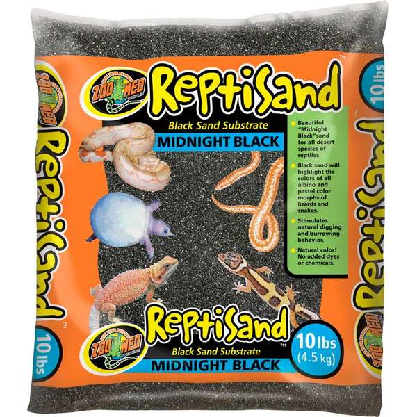 Zoomed Substrato Rept Sand Midnight Black 4,5kg SM-10