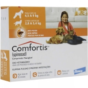 Antipulgas Comfortis para Cães (4,5 a 9 Kg) e Gatos (2,8 a 5,4 Kg) - 270 mg