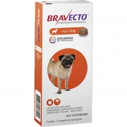 Bravecto Antipulgas e Carrapatos para Cães de 4,5 a 10 Kg