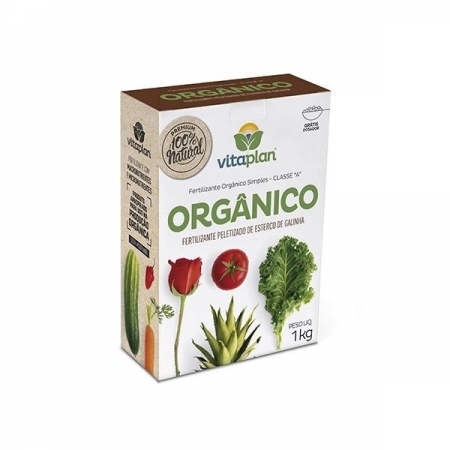 Fertilizante  Vitaplan Orgânico Simples Classe A  1Kg