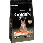 Golden Salmão para Gatos Adultos Castrados 1kg