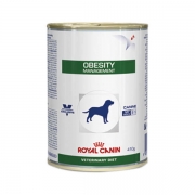 Ração Royal Canin Lata Canine Veterinary Diet Obesity Management Wet 410g