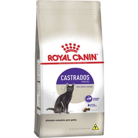 Ração Royal Canin Sterilised para Gatos Adultos Castrados 4kg