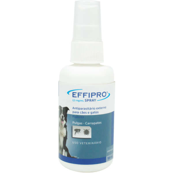 Effipro Spray Antipulgas e Carrapatos para Cães e Gatos 100ml