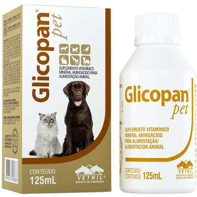 Glicopan Pet Suplemento Vitamínico Vetnil 125ml