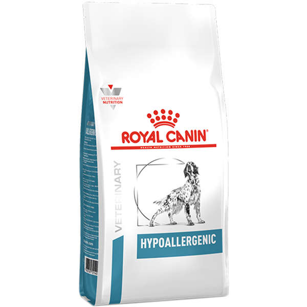 Ração Royal Canin Canine Veterinary Diet Hypoallergenic para Cães Adultos com Alergias 2kg
