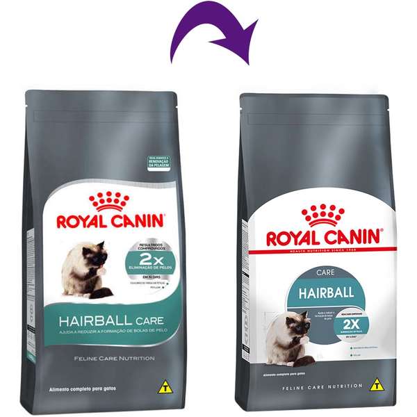 Ração Royal Canin Intense Hairball para Gatos Adultos 400g