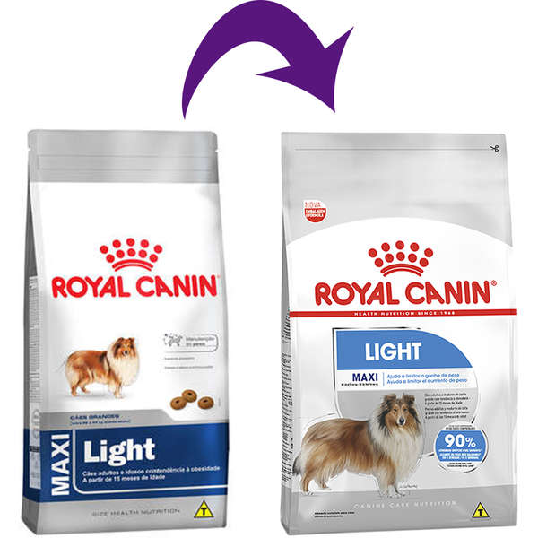 Ração Royal Canin Maxi Light para Cães Adultos ou Idosos de Raças Grandes 15kg