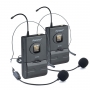 Microfone S/ Fio Karsect Krd 200 Dh Duplo Headset