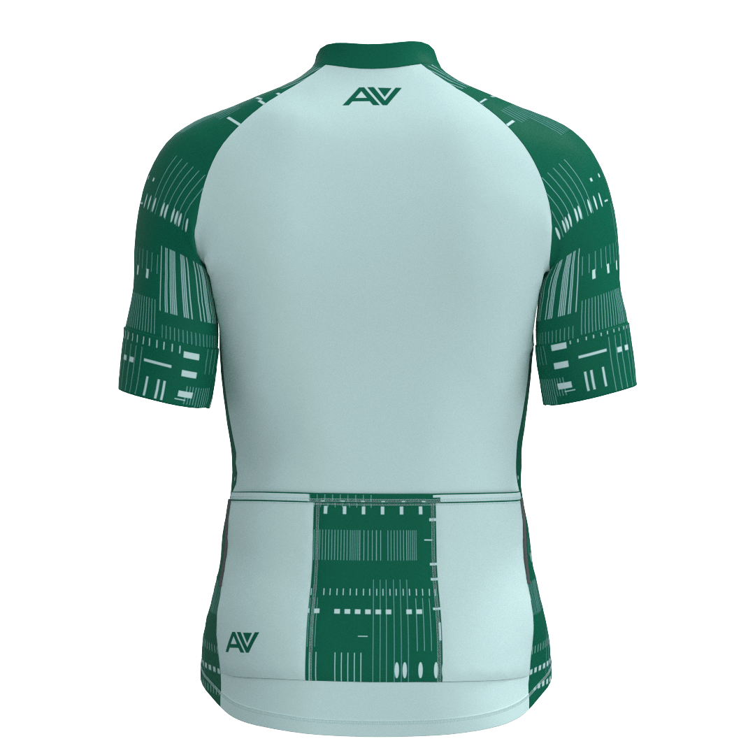 Camisa Ciclismo Slim Pro Masculino Cycling TTT Verde