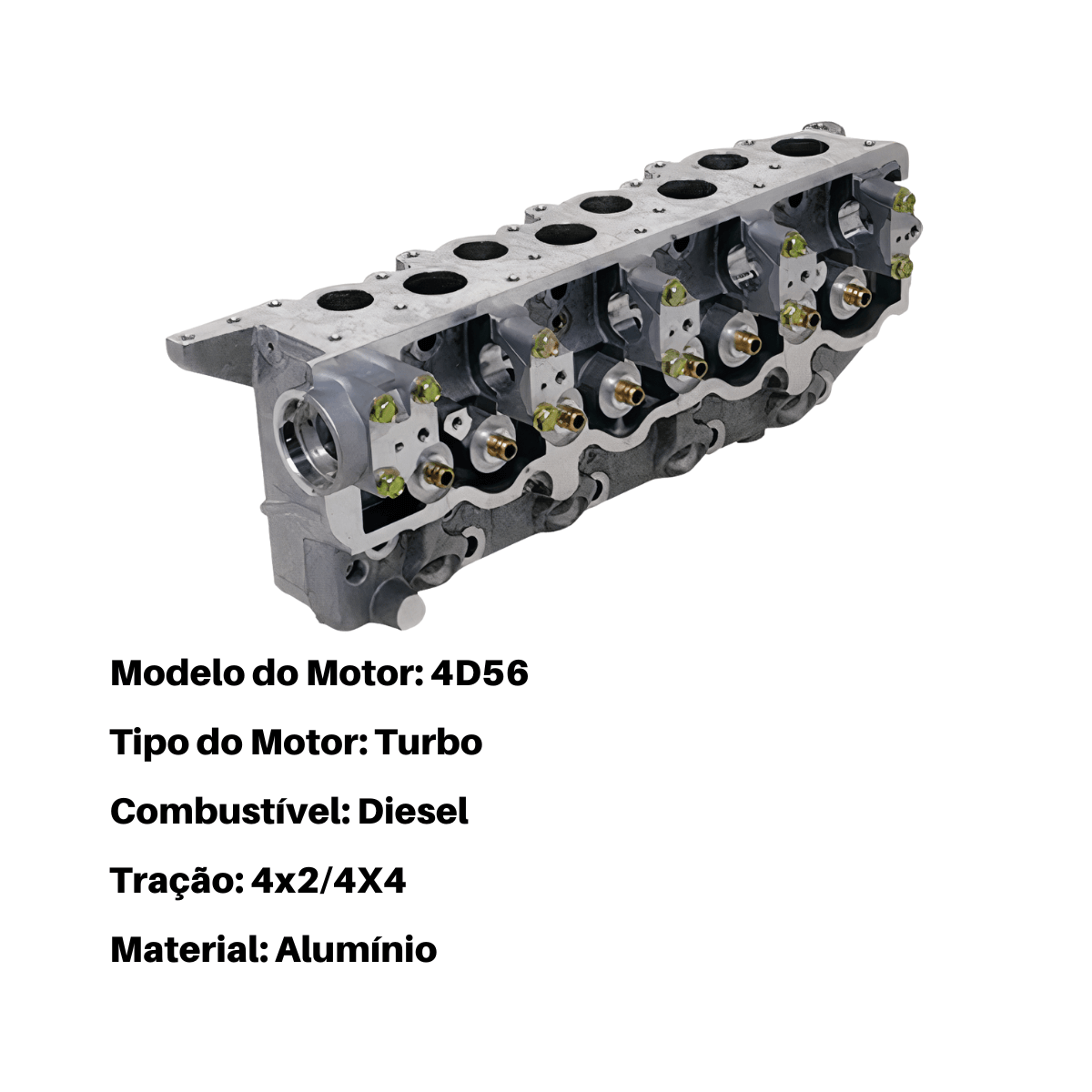 Cabeçote Motor Mitsubishi L200 2.5 8V CI000028 1998 a 2012