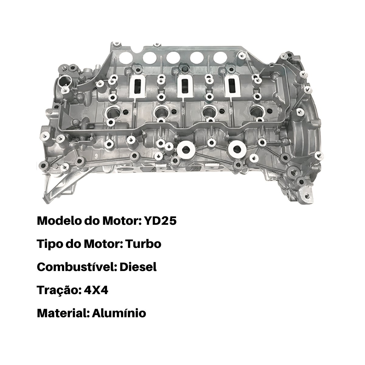 Cabeçote Motor Renault Master 2.3 16V RE2140 2013 Em Diante