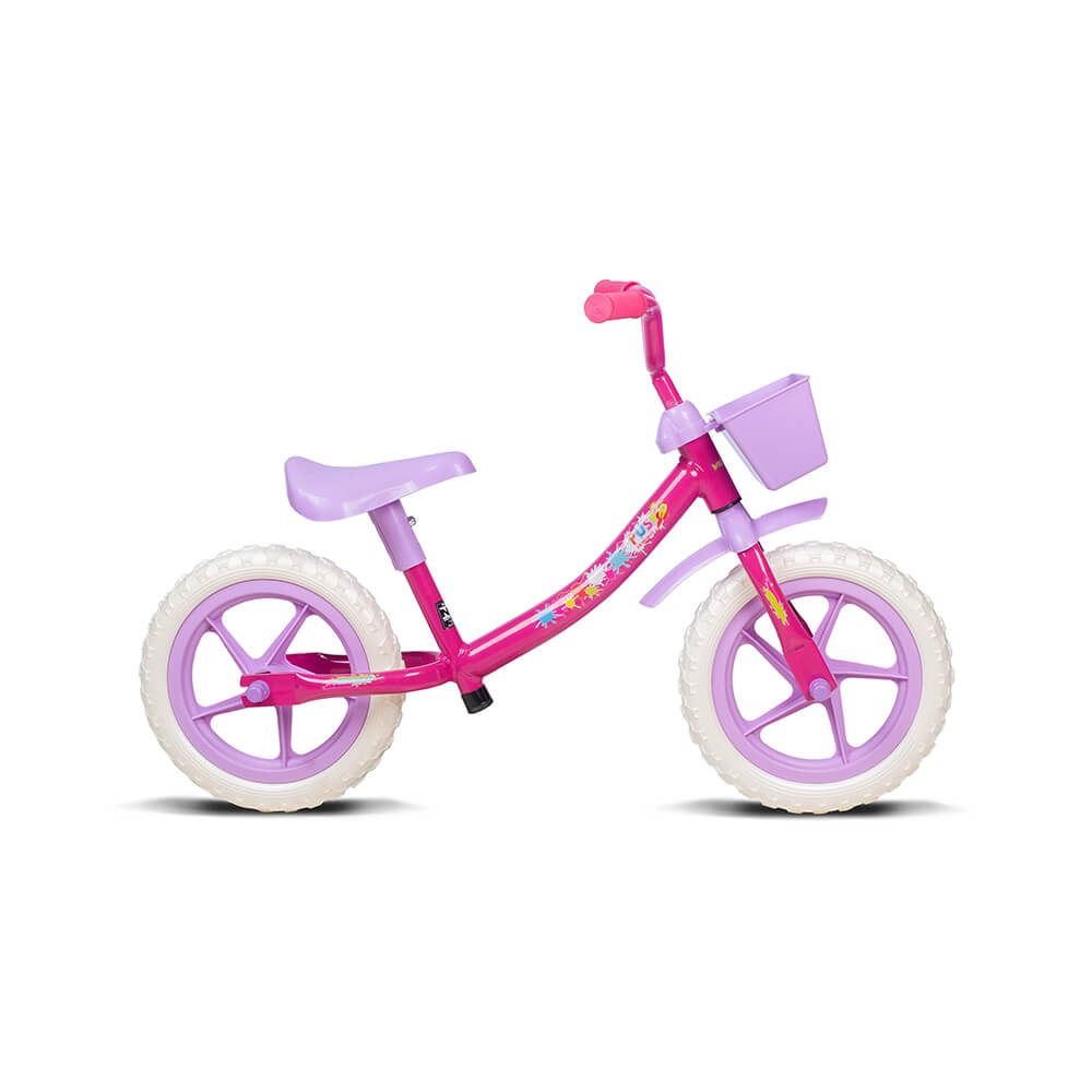 Bicicleta Balance Pink e Lilás 10459