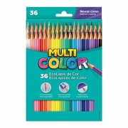 Lapis de cor sextavado Multicolor Super Eco 36 cores Faber-Castell