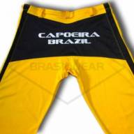 Calça de Capoeira Amarela e Preta