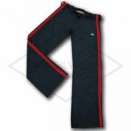 Calça de Capoeira Preta e Vermelha  - Brasilwear